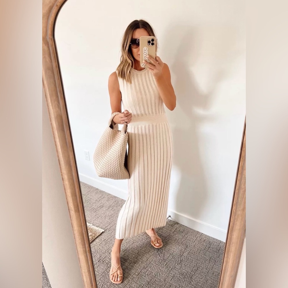 Varley Florian Knit Dress